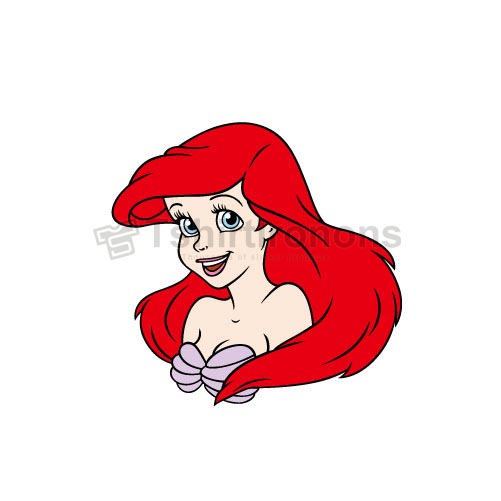 Little Mermaid T-shirts Iron On Transfers N3864